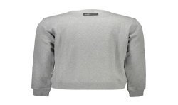 PLEIN SPORT FELPA SENZA ZIP UOMO GRIGIO