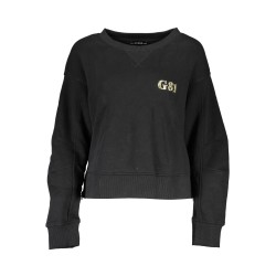 GUESS JEANS FELPA SENZA ZIP DONNA NERO