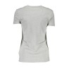 GUESS JEANS T-SHIRT MANICHE CORTE DONNA GRIGIO