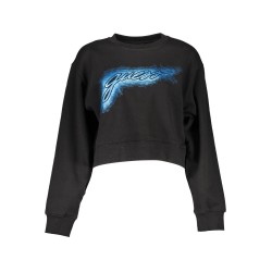 GUESS JEANS FELPA SENZA ZIP DONNA NERO