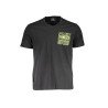 PLEIN SPORT T-SHIRT MANICHE CORTE UOMO NERO