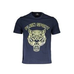 PLEIN SPORT T-SHIRT MANICHE CORTE UOMO BLU