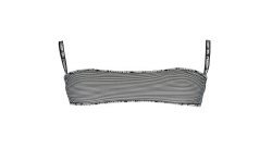 KARL LAGERFELD COSTUME PARTE SOPRA DONNA NERO