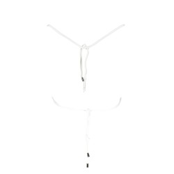 KARL LAGERFELD COSTUME PARTE SOPRA DONNA BIANCO