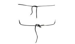 KARL LAGERFELD COSTUME PARTE SOPRA DONNA NERO