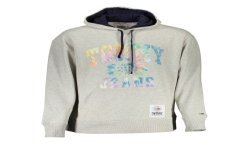 TOMMY HILFIGER FELPA SENZA ZIP UOMO GRIGIO