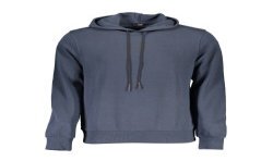 CAVALLI CLASS FELPA SENZA ZIP UOMO BLU