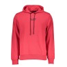 CAVALLI CLASS FELPA SENZA ZIP UOMO ROSSO