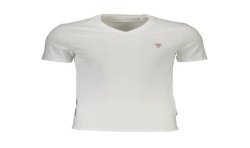 GUESS JEANS T-SHIRT MANICHE CORTE UOMO BIANCO