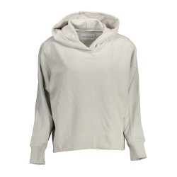 CALVIN KLEIN FELPA SENZA ZIP DONNA GRIGIO