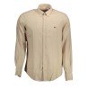 HARMONT & BLAINE CAMICIA MANICHE LUNGHE UOMO BEIGE