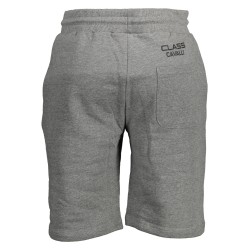 CAVALLI CLASS PANTALONE BERMUDA UOMO GRIGIO