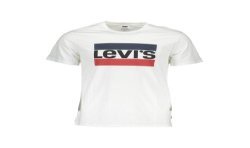LEVI'S T-SHIRT MANICHE CORTE UOMO BIANCO