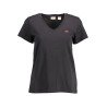 LEVI'S T-SHIRT MANICHE CORTE DONNA NERO