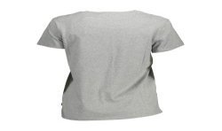LEVI'S T-SHIRT MANICHE CORTE DONNA GRIGIO