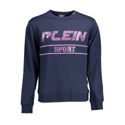 PLEIN SPORT FELPA SENZA ZIP UOMO BLU