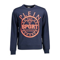 PLEIN SPORT FELPA SENZA ZIP UOMO BLU