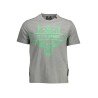PLEIN SPORT T-SHIRT MANICHE CORTE UOMO GRIGIO