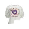 GAELLE PARIS T-SHIRT MANICHE 3/4 DONNA BIANCO