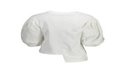 GAELLE PARIS T-SHIRT MANICHE 3/4 DONNA BIANCO