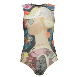 DESIGUAL BODY A CANOTTA DONNA VERDE