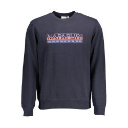 NAPAPIJRI FELPA SENZA ZIP UOMO BLU