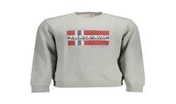NAPAPIJRI FELPA SENZA ZIP UOMO GRIGIO