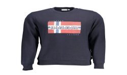 NAPAPIJRI FELPA SENZA ZIP UOMO BLU