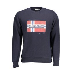 NAPAPIJRI FELPA SENZA ZIP UOMO BLU