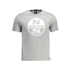NORTH SAILS T-SHIRT MANICHE CORTE UOMO GRIGIO
