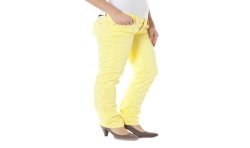 ZUELEMENTS PANTALONE DONNA GIALLO