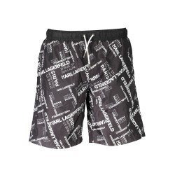 KARL LAGERFELD BEACHWEAR COSTUME PARTE SOTTO UOMO NERO