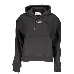 CALVIN KLEIN FELPA SENZA ZIP DONNA NERO