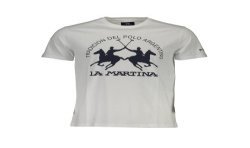 LA MARTINA T-SHIRT MANICHE CORTE UOMO BIANCO