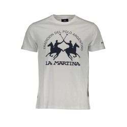 LA MARTINA T-SHIRT MANICHE CORTE UOMO BIANCO