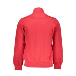 LA MARTINA FELPA CON ZIP UOMO ROSSO