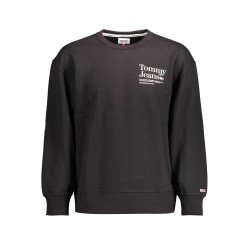 TOMMY HILFIGER FELPA SENZA ZIP UOMO NERO