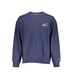 TOMMY HILFIGER FELPA SENZA ZIP UOMO BLU