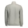NAPAPIJRI FELPA CON ZIP UOMO GRIGIO