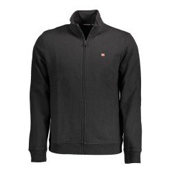 NAPAPIJRI FELPA CON ZIP UOMO NERO