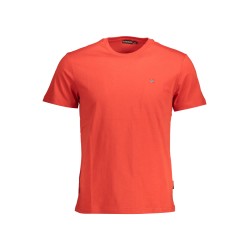 NAPAPIJRI T-SHIRT MANICHE CORTE UOMO ROSSO
