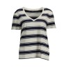 GANT T-SHIRT MANICHE CORTE DONNA BIANCO