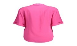 GANT CAMICIA MANICHE CORTE DONNA ROSA