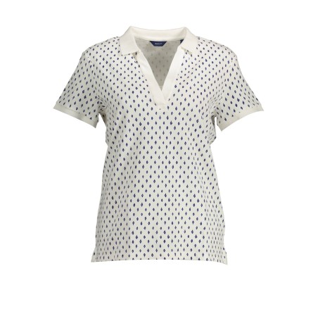 GANT POLO MANICHE CORTE DONNA BIANCO