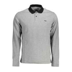 HARMONT & BLAINE POLO MANICHE LUNGHE UOMO GRIGIO