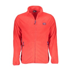 NORWAY 1963 FELPA CON ZIP UOMO ROSSO