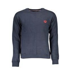 GIAN MARCO VENTURI FELPA SENZA ZIP UOMO BLU