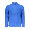 GIAN MARCO VENTURI FELPA CON ZIP UOMO BLU