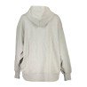 CALVIN KLEIN FELPA CON ZIP DONNA GRIGIO