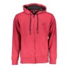 U.S. GRAND POLO FELPA CON ZIP UOMO ROSSO